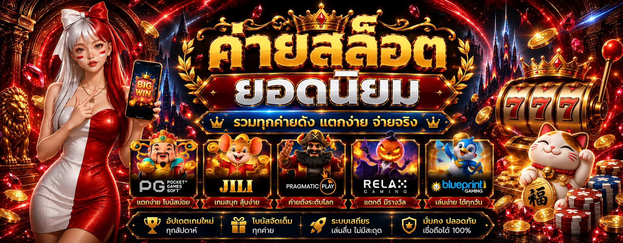ค่ายสล็อตออนไลน์ GTR55CLUB พร้อม Lucky Neko